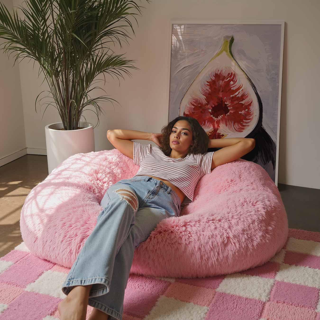 Moderne Vijgenkunst Poster-WallArtistic