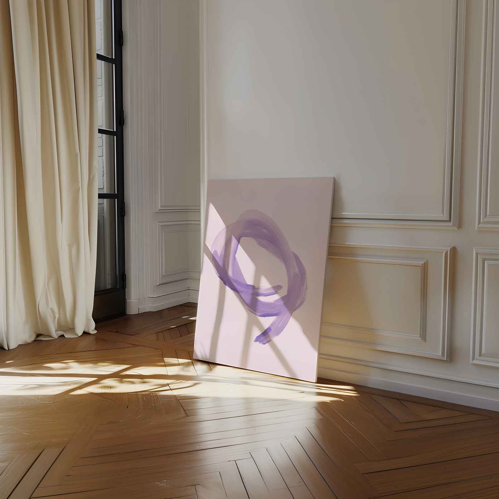 Dans van Lila Kunstwerk-canvas-dibond-plexiglas-wanddecoratie-WallArtistic