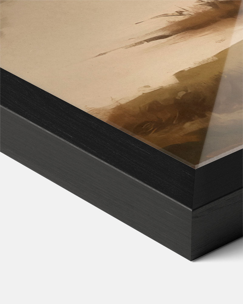 Natuurlandschap in Herfsttinten Poster-WallArtistic
