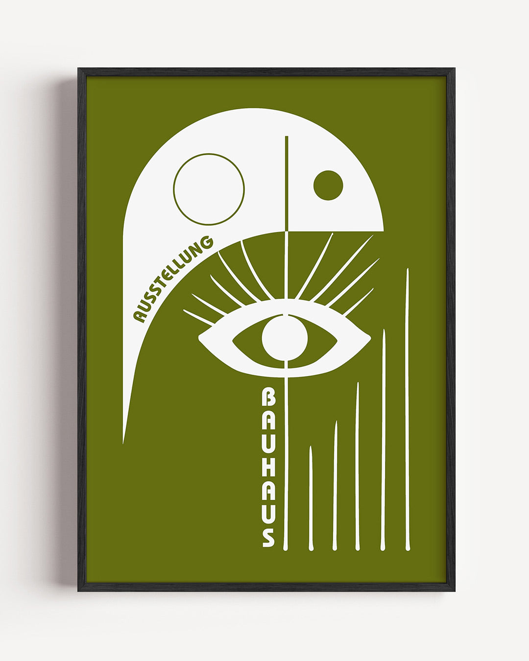 Oog en lijnen Poster