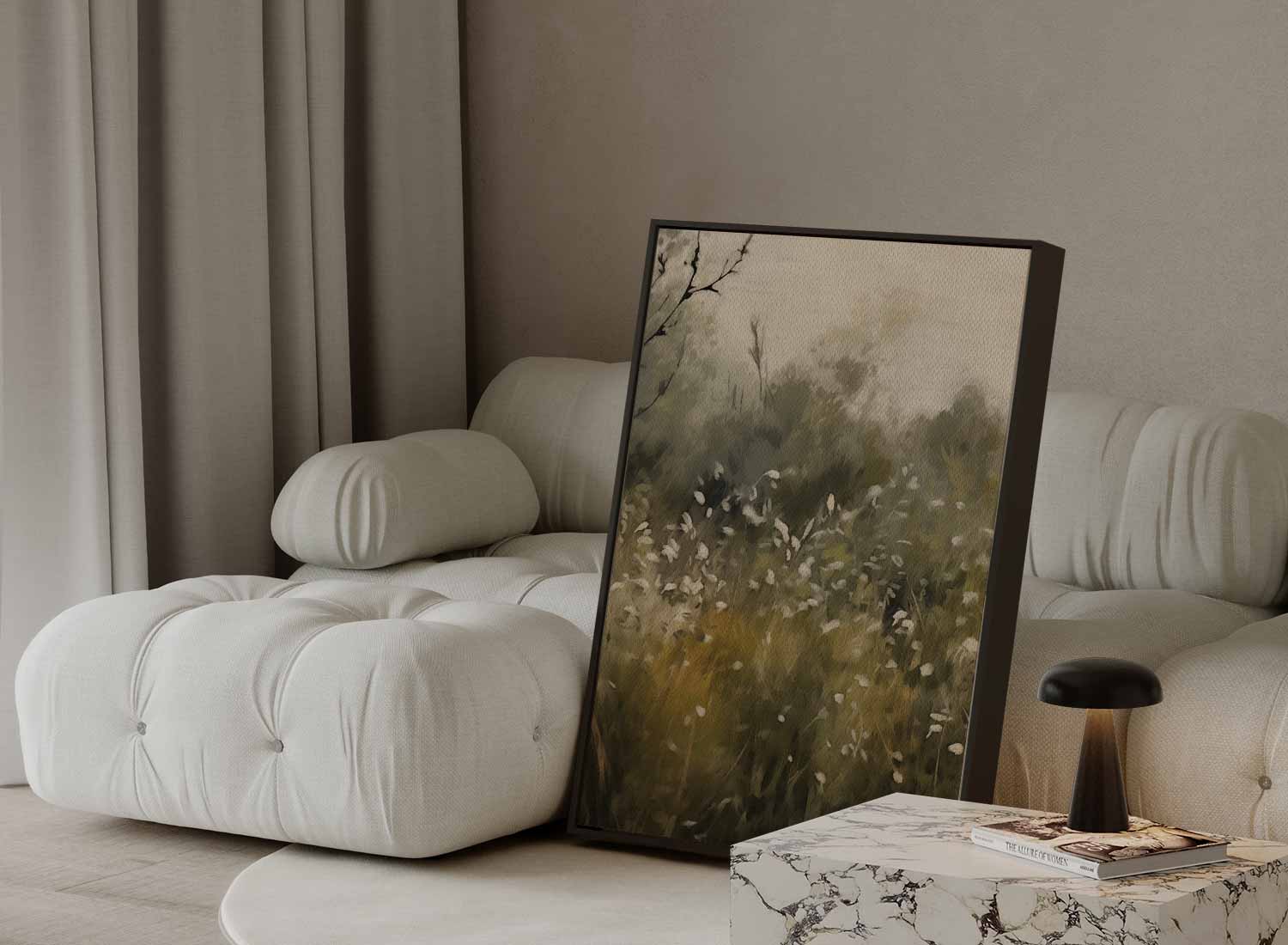 Sereniteit in de Wilde Natuur Kunstwerk-canvas-dibond-plexiglas-wanddecoratie-WallArtistic