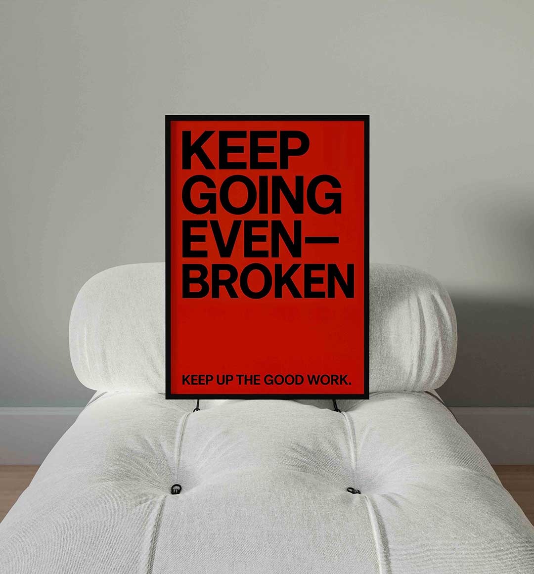 Motivatie tekst Poster