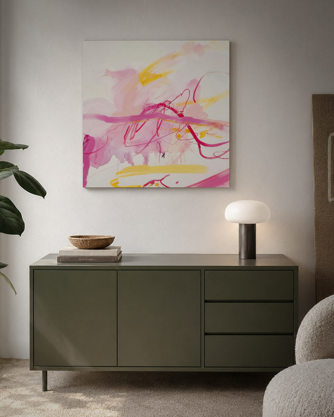 Kleurencompositie Kunstwerk