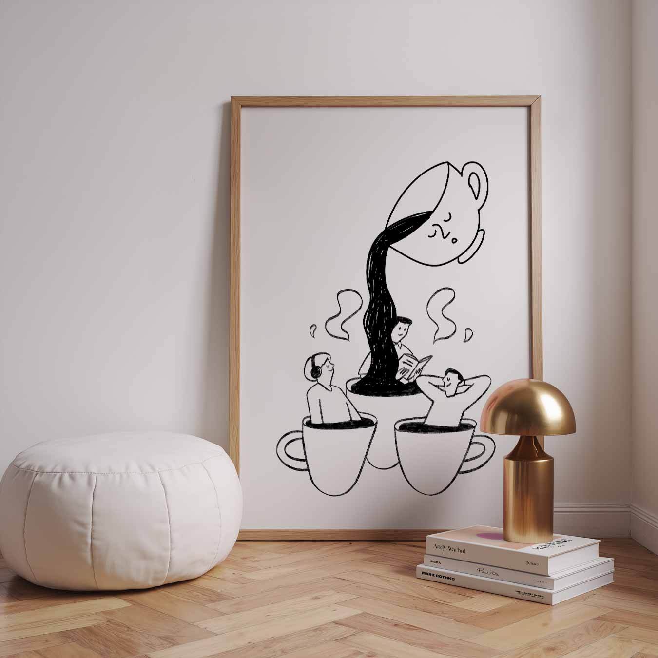 Koffie Ochtend Genot Poster