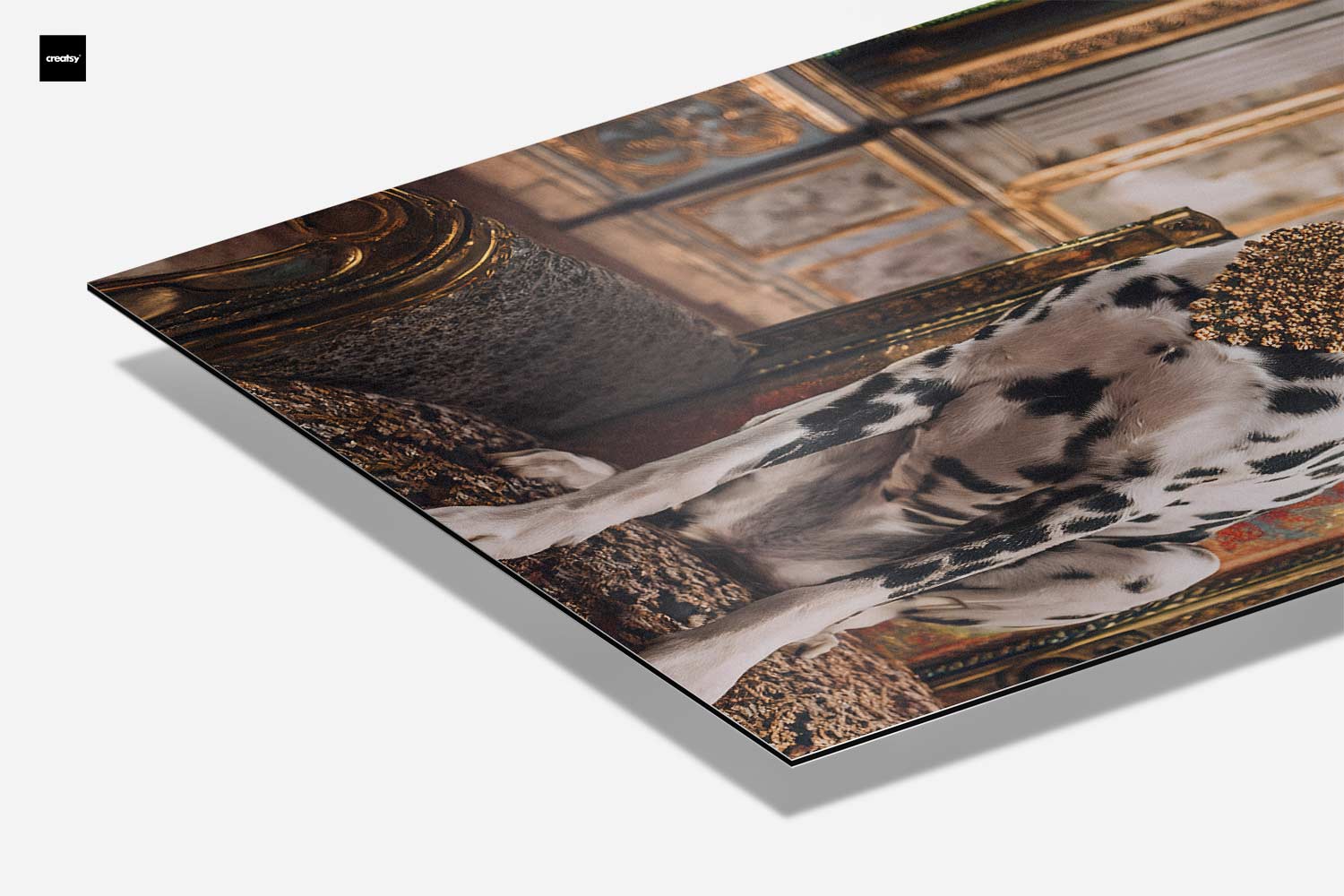 Koninklijke Dalmatiër in het Paleis Kunstwerk