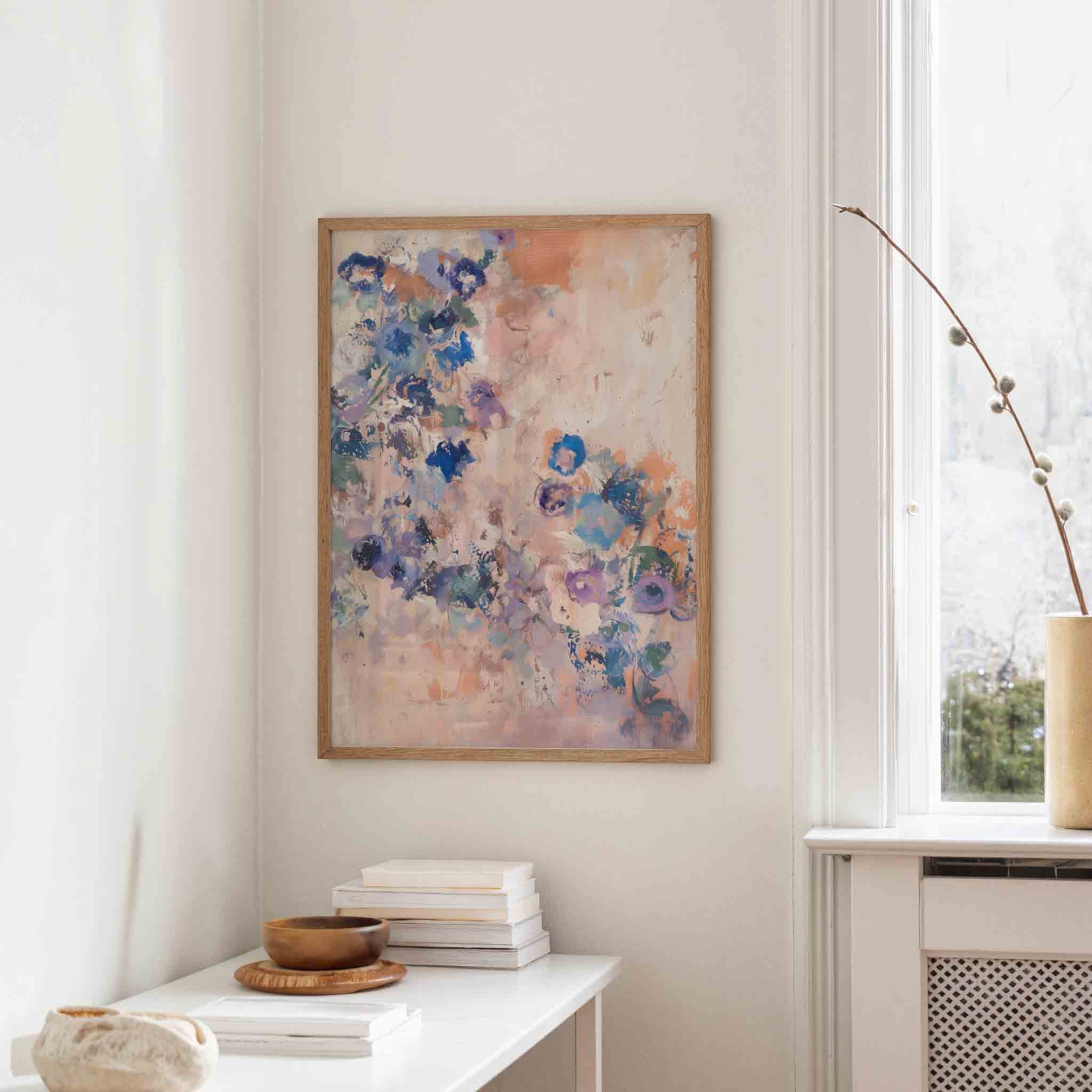 Bloemmotief Poster