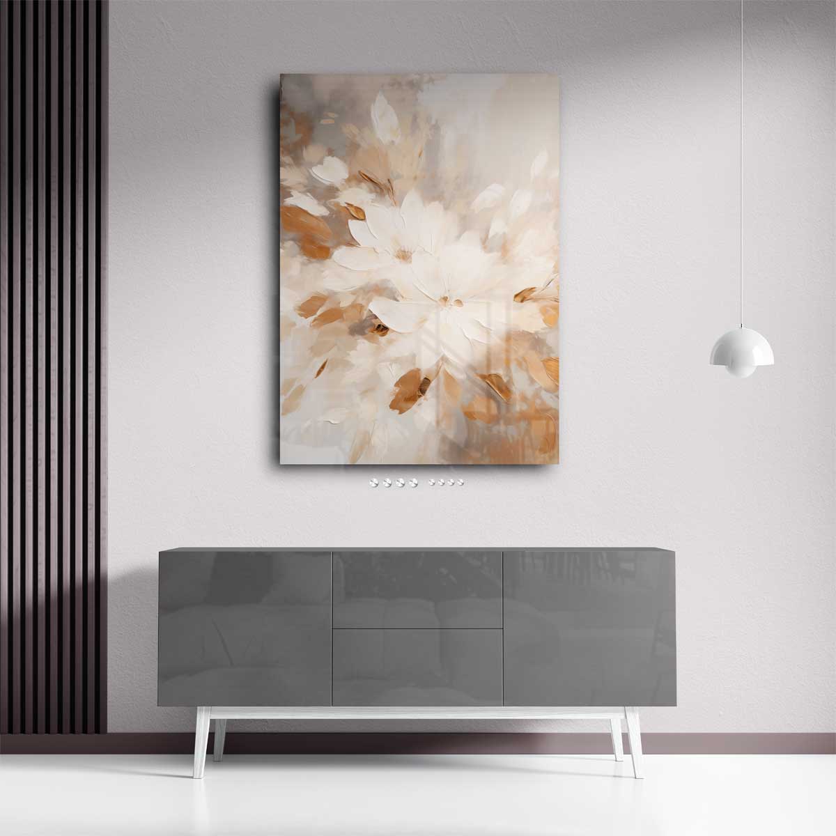 Elegantie in Bloei Kunstwerk-canvas-dibond-plexiglas-wanddecoratie-WallArtistic