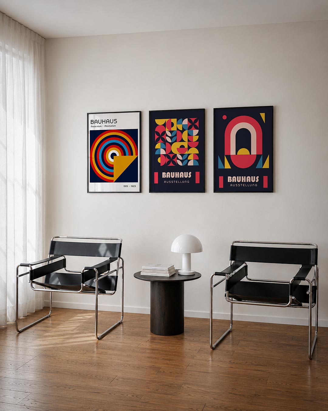 Cirkel en hoek Posterset