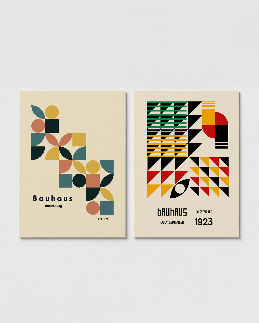 Vormen en vlakken Posterset