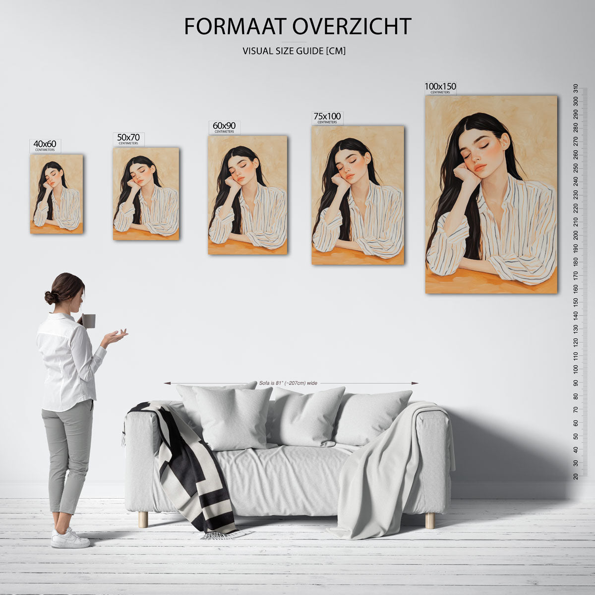 Dromerige rust Kunstwerk