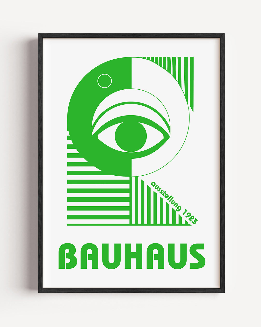 Oog en lijnen Poster
