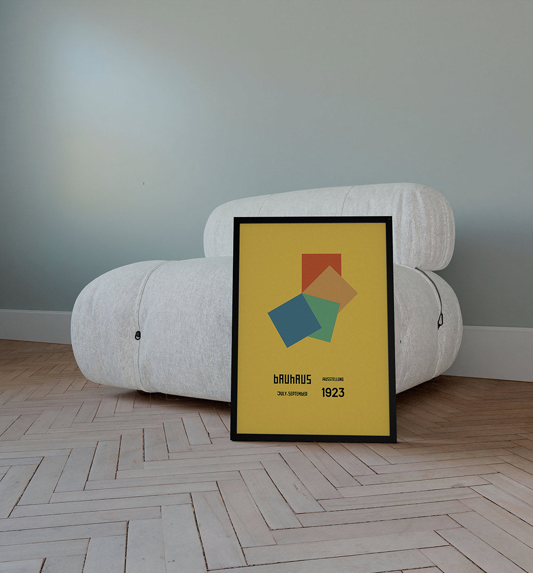 Vormen en kleurvlakken Poster