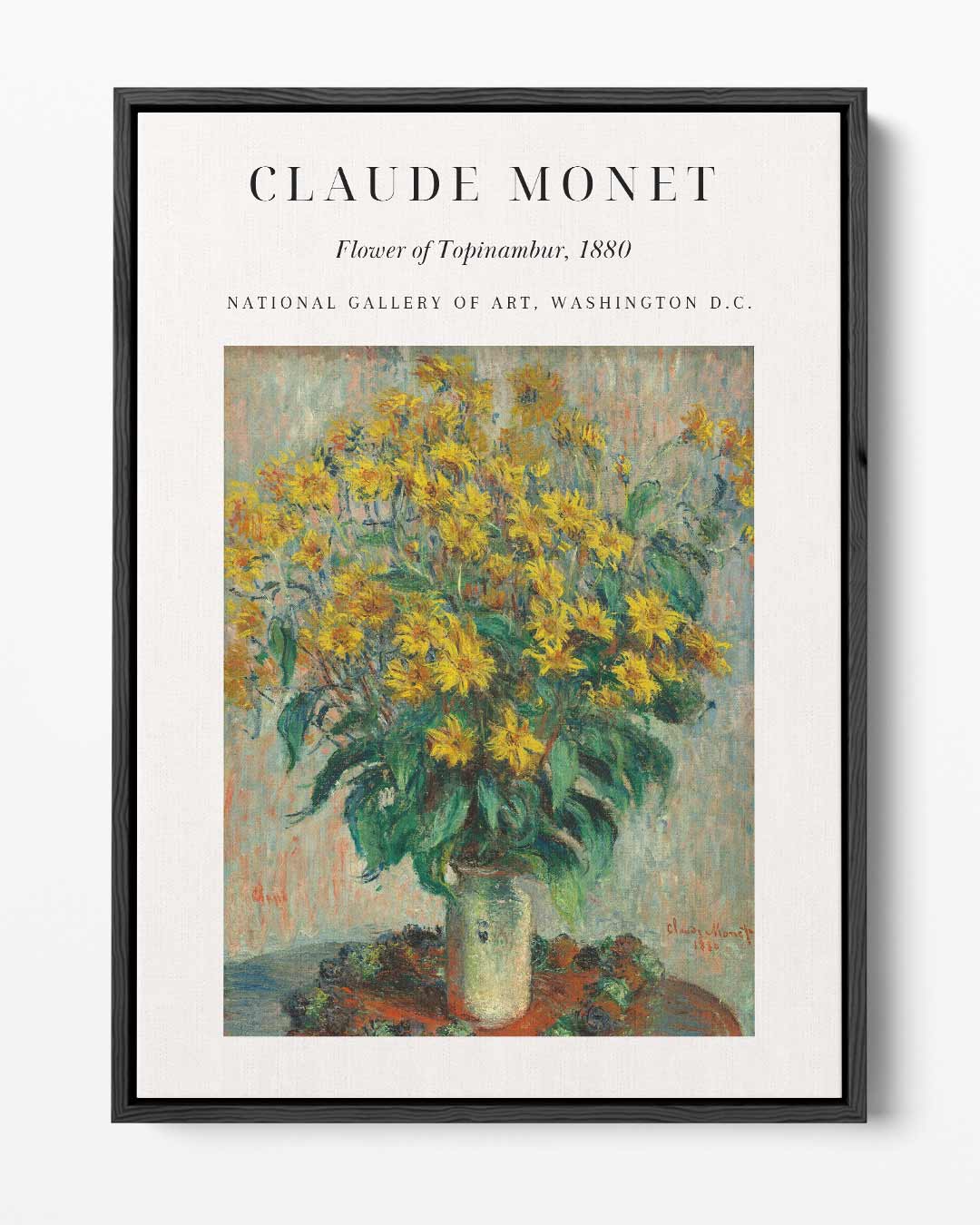 Zonnige Bloemenpracht in Vaas Kunstwerk-canvas-dibond-plexiglas-wanddecoratie-WallArtistic