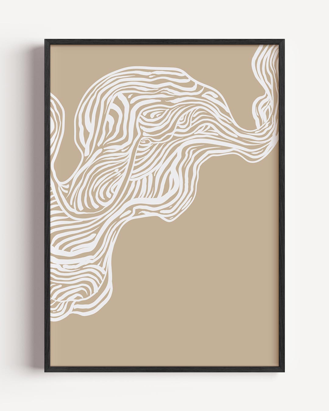 Organische Linieën Poster-WallArtistic