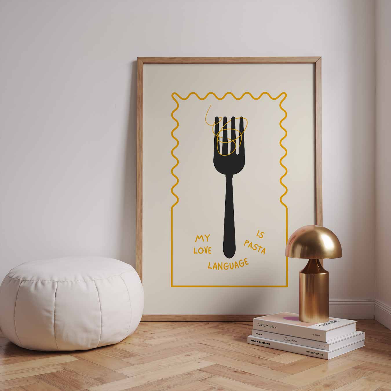 Pasta Liefdestaal Poster