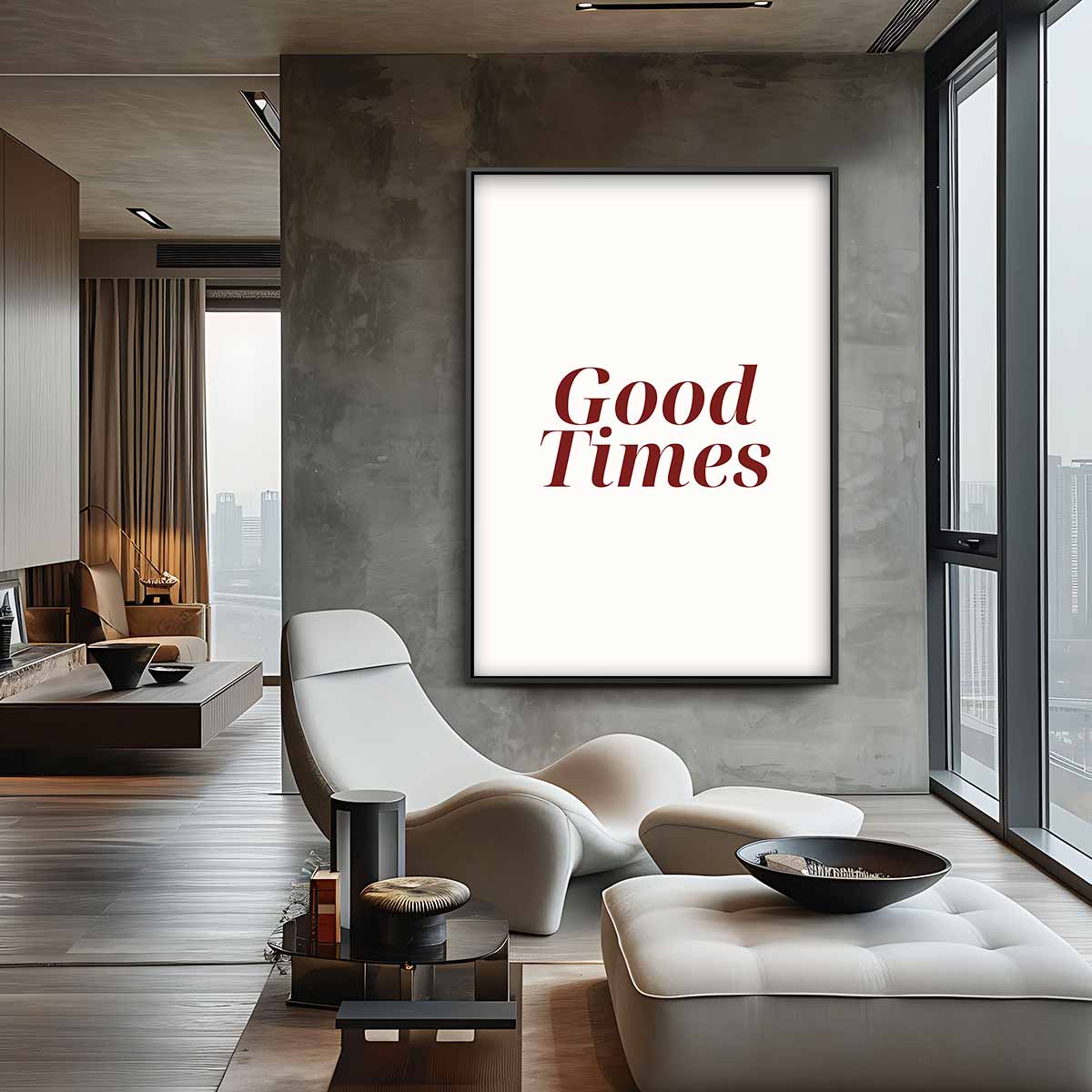 Tijd voor Goede Tijden Kunstwerk-canvas-dibond-plexiglas-wanddecoratie-WallArtistic