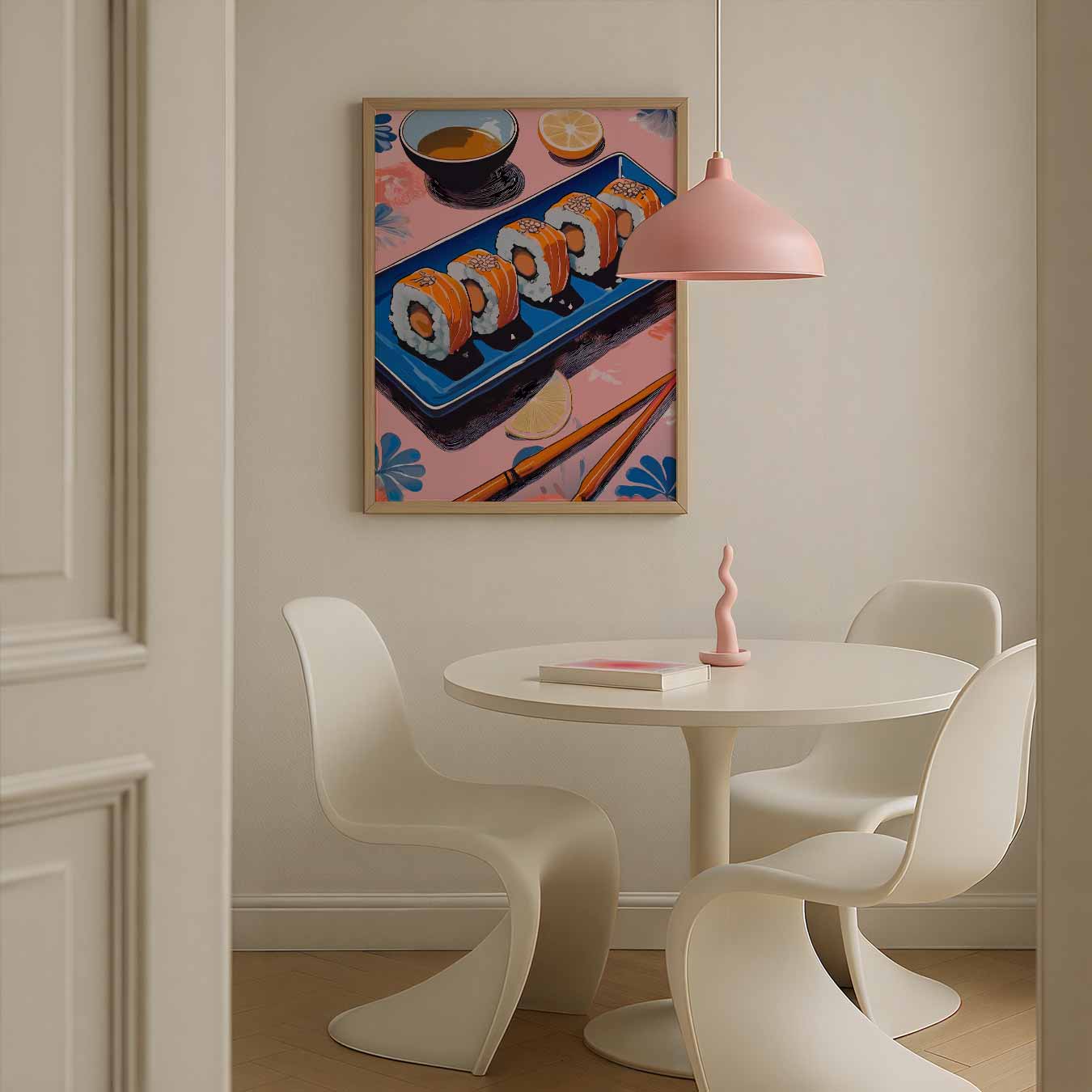 Kleurrijke Sushi Delight Poster-WallArtistic