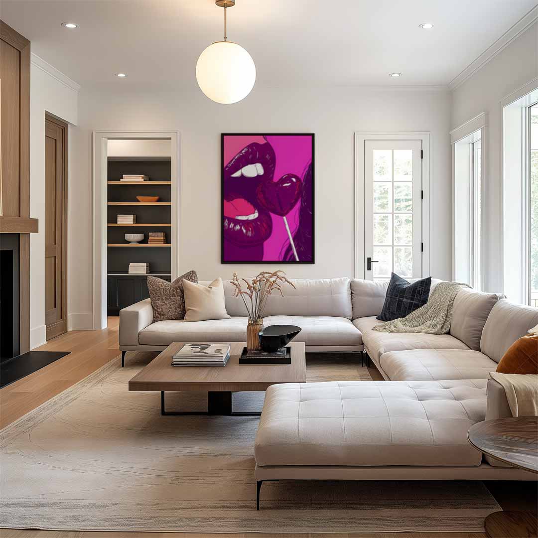 Zoete Verleiding Kunstwerk Kunstwerk-canvas-dibond-plexiglas-wanddecoratie-WallArtistic