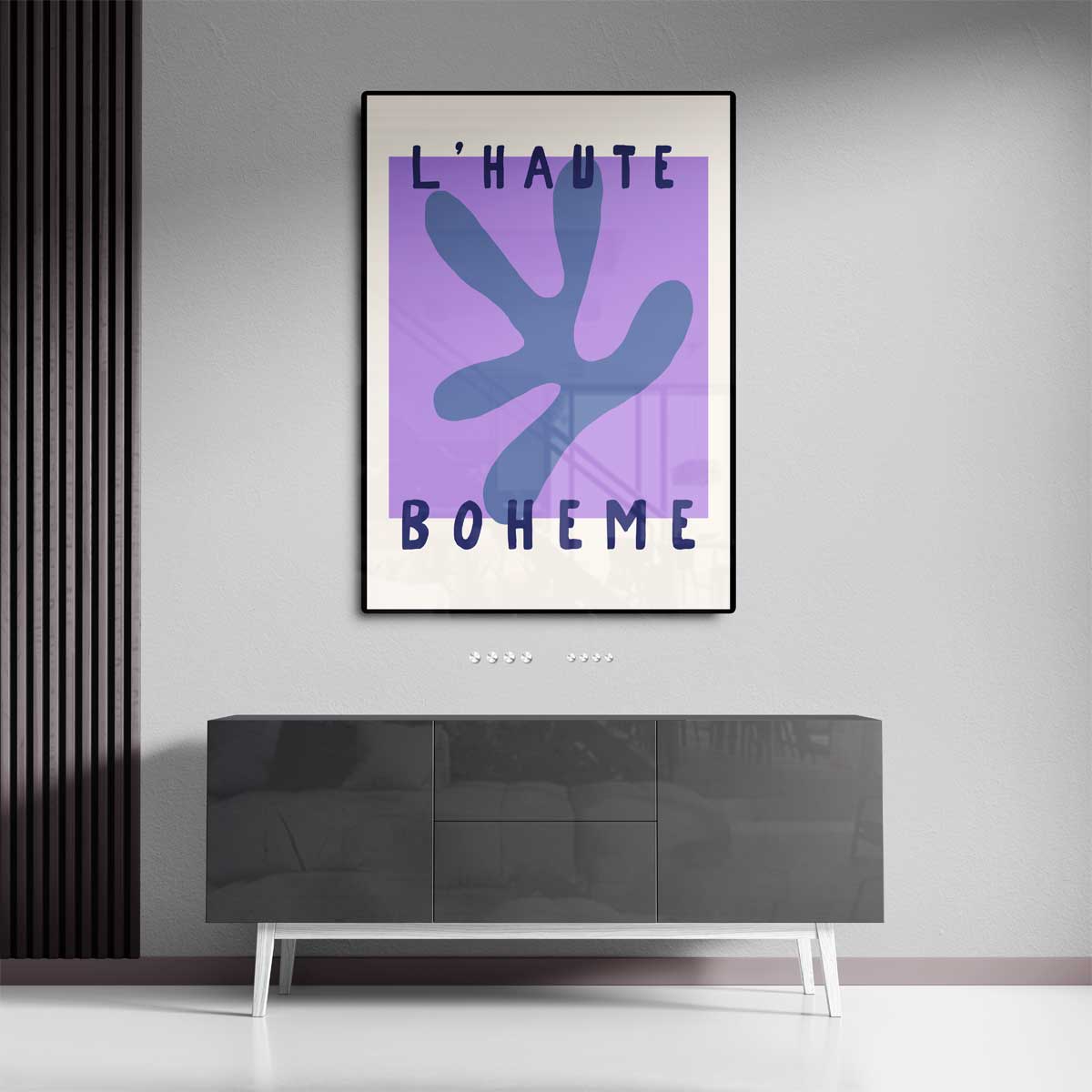 L'Haute Boheme Abstract Art Kunstwerk-canvas-dibond-plexiglas-wanddecoratie-WallArtistic