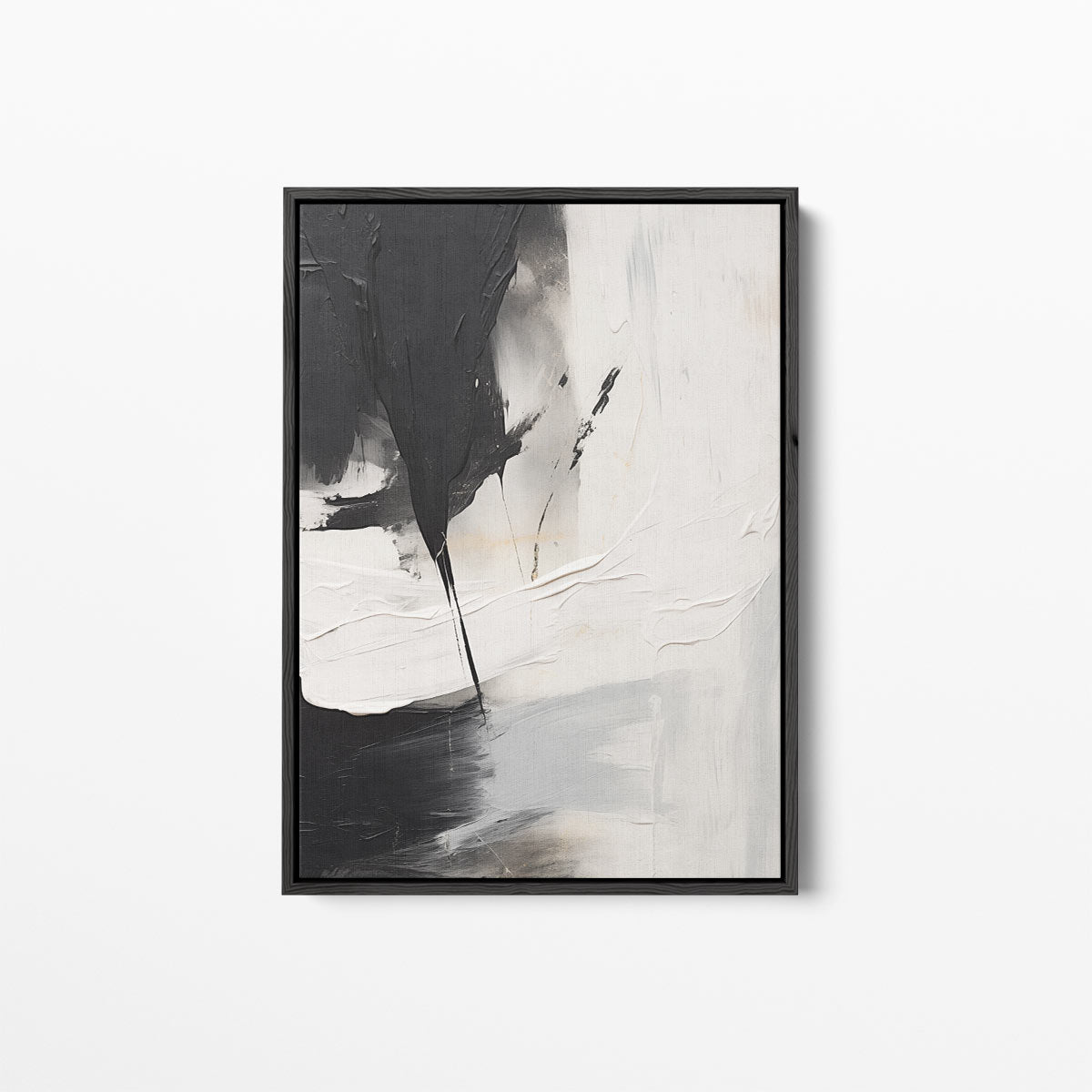 Contrasten in Abstractie Kunstwerk-canvas-dibond-plexiglas-wanddecoratie-WallArtistic