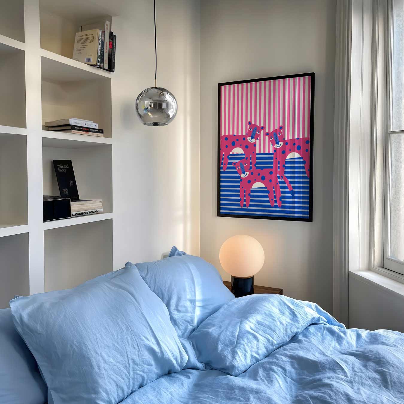 Speelse Luipaarden Poster