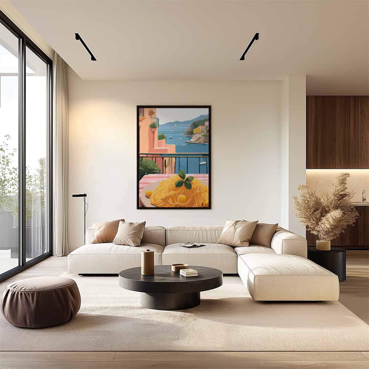 Mediterrane Zomerdroom Kunstwerk-canvas-dibond-plexiglas-wanddecoratie-WallArtistic