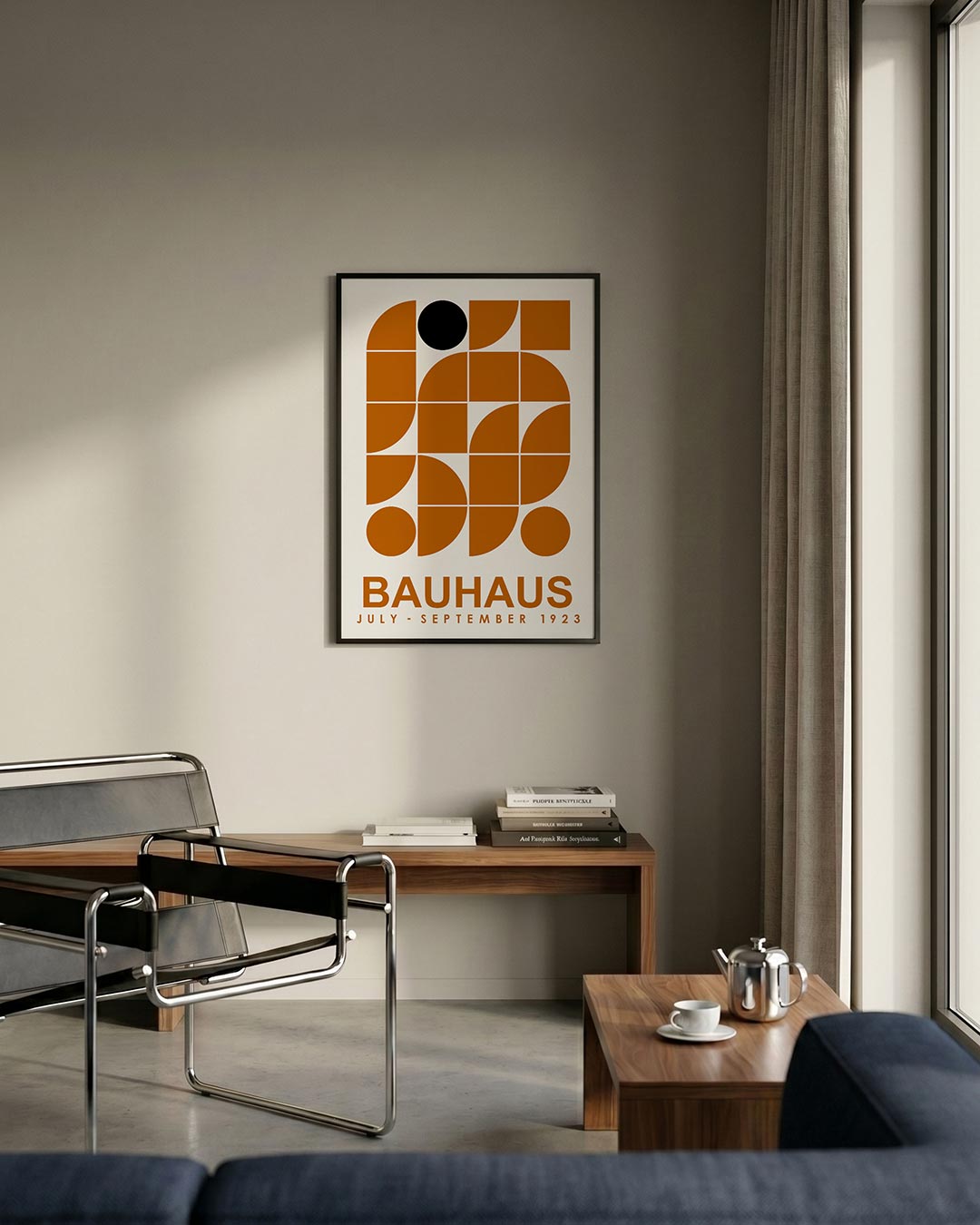 Vormritme en kleur Poster