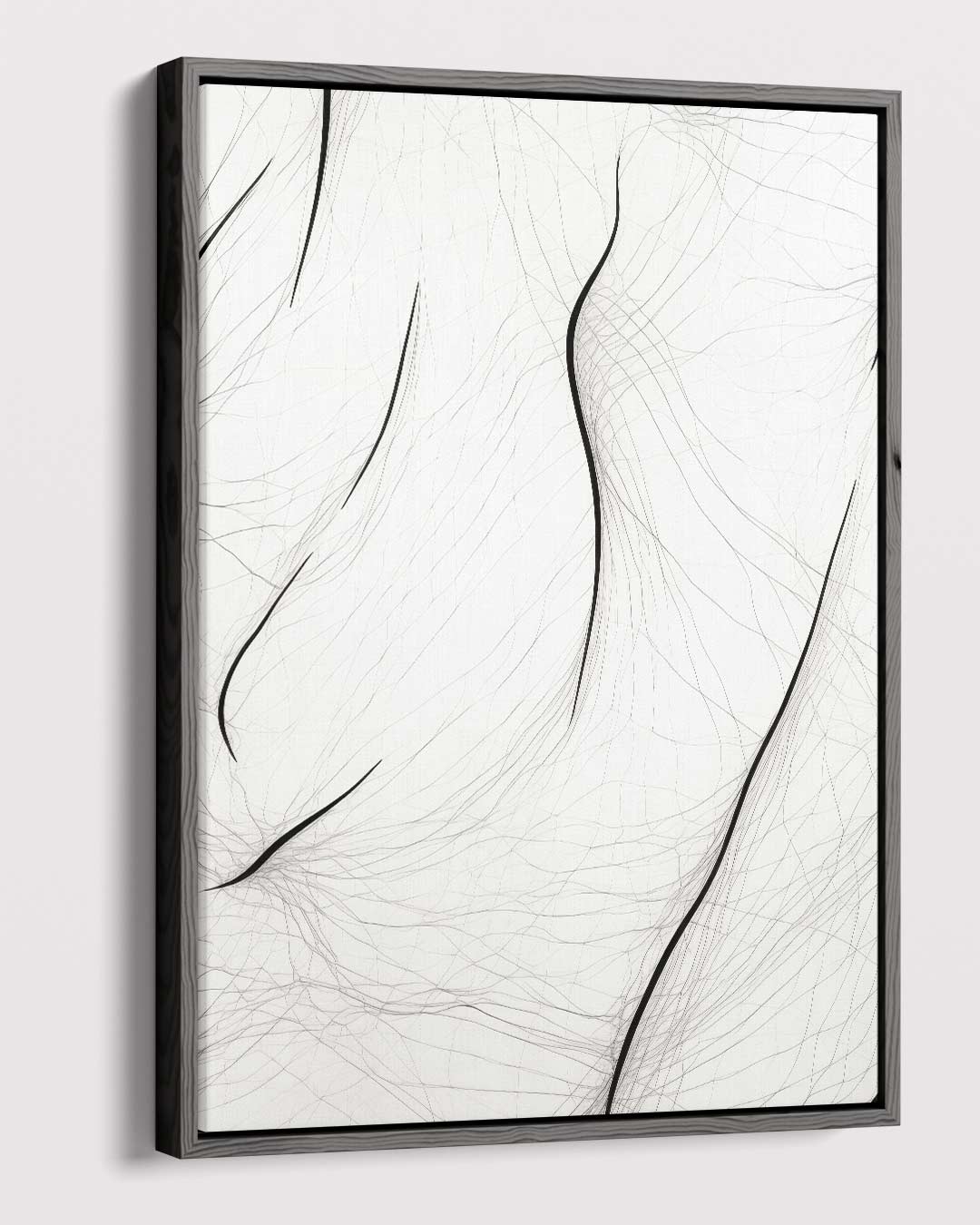 Dansende Lijnen Kunstwerk-canvas-dibond-plexiglas-wanddecoratie-WallArtistic