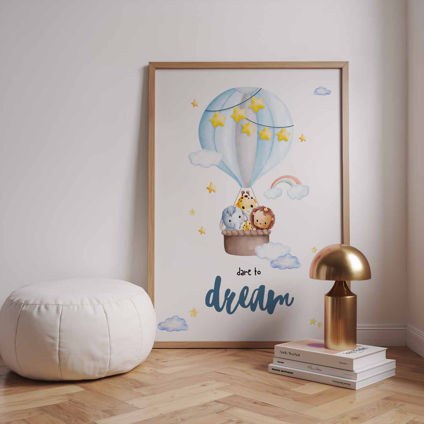 Droomavontuur Kinderkamer Poster-WallArtistic