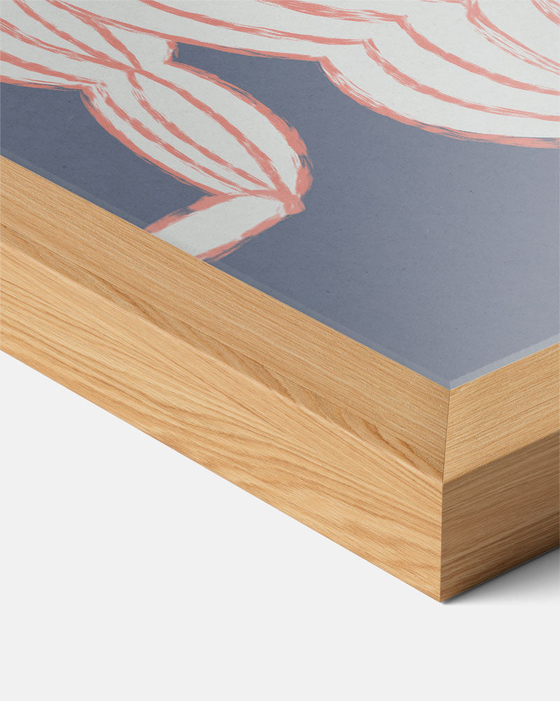 Abstracte Vrouwelijke Elegantie Poster-WallArtistic