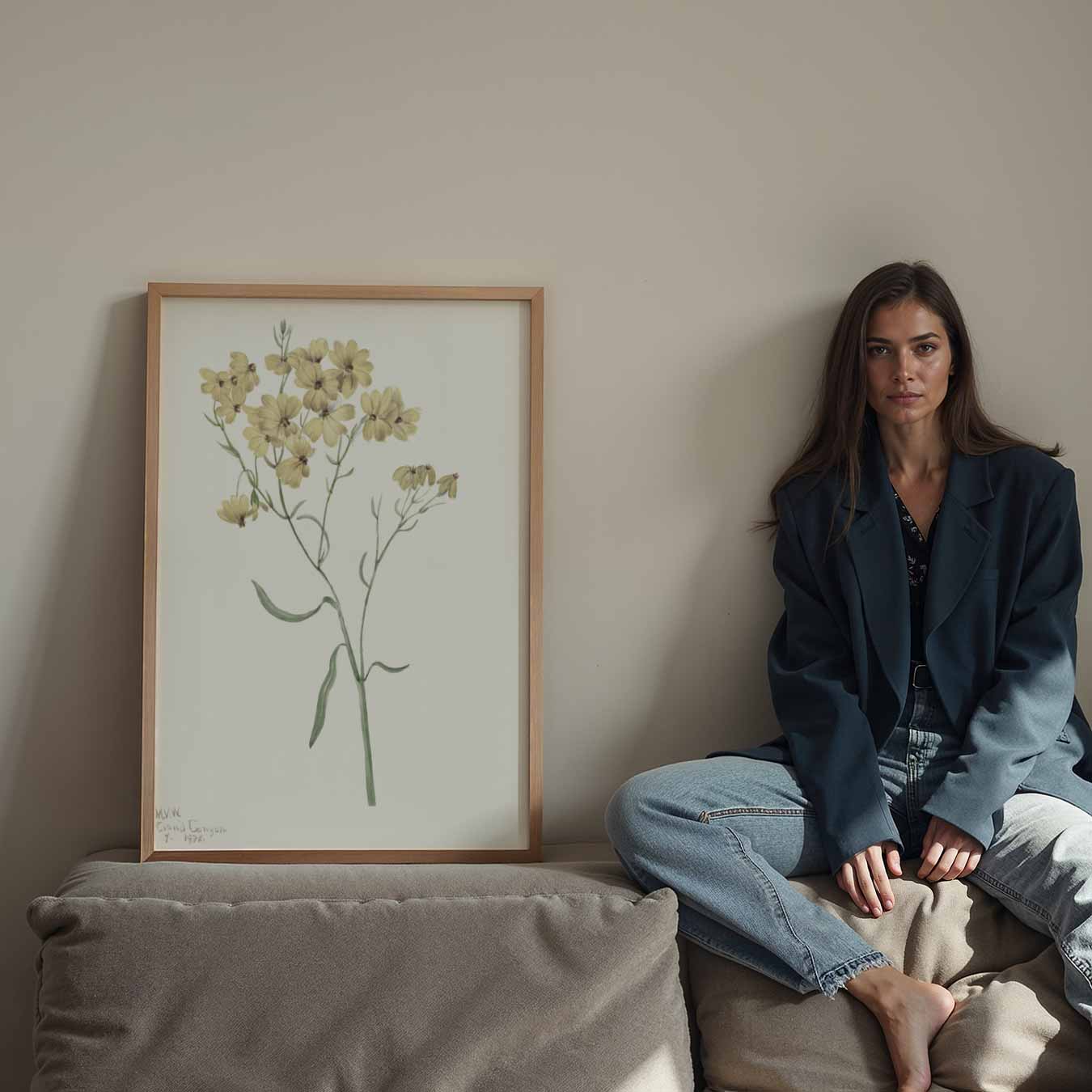 Zongele Bloemenpracht Poster-WallArtistic