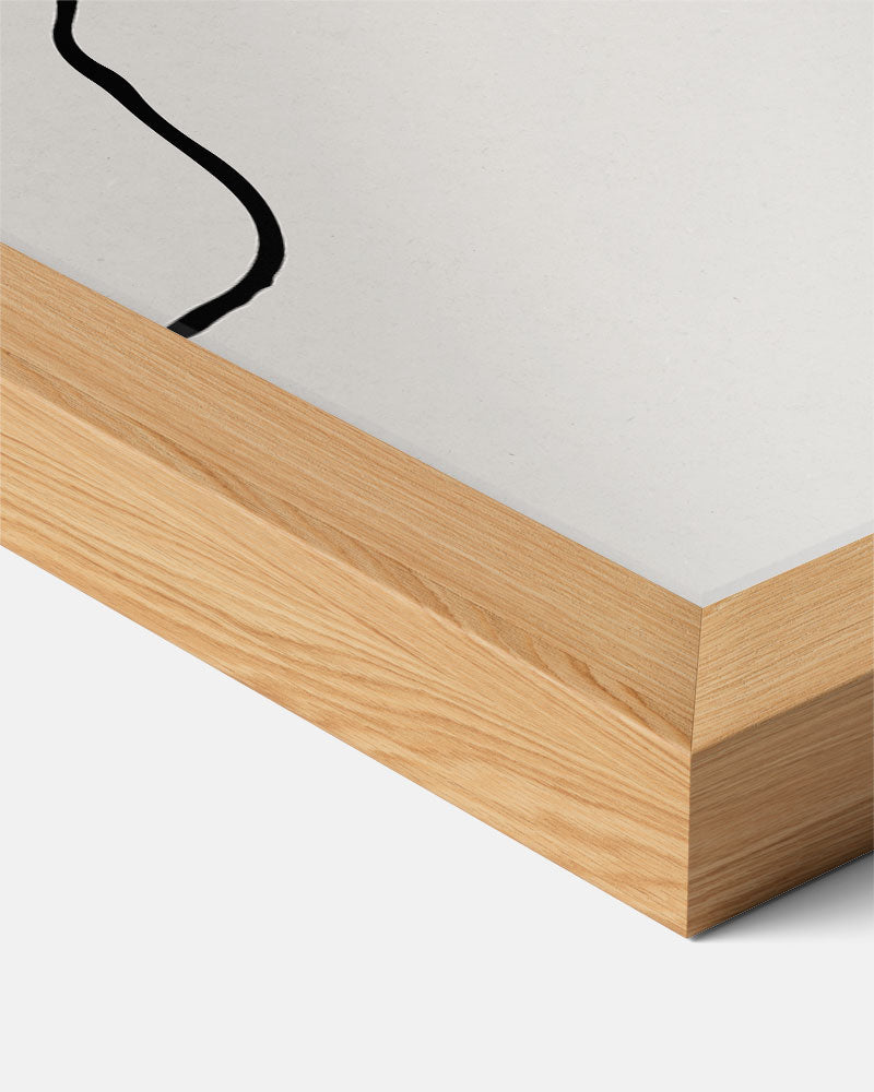 Modern Minimalistische Appelprint Poster-WallArtistic