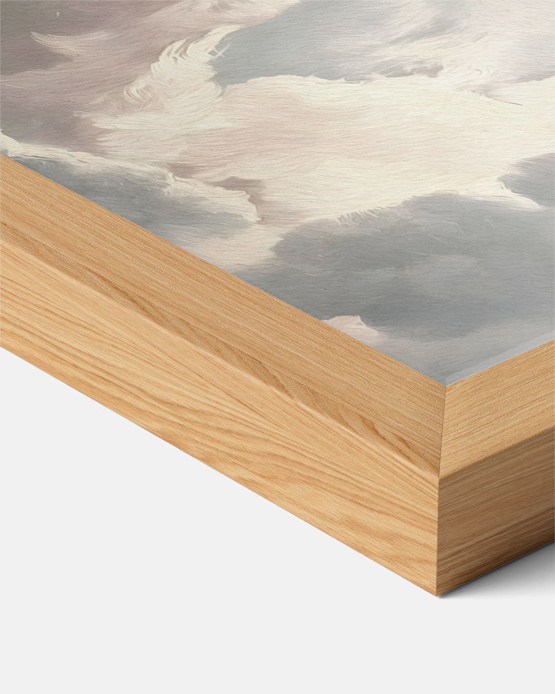 Dromerige Wolkenkunst Poster