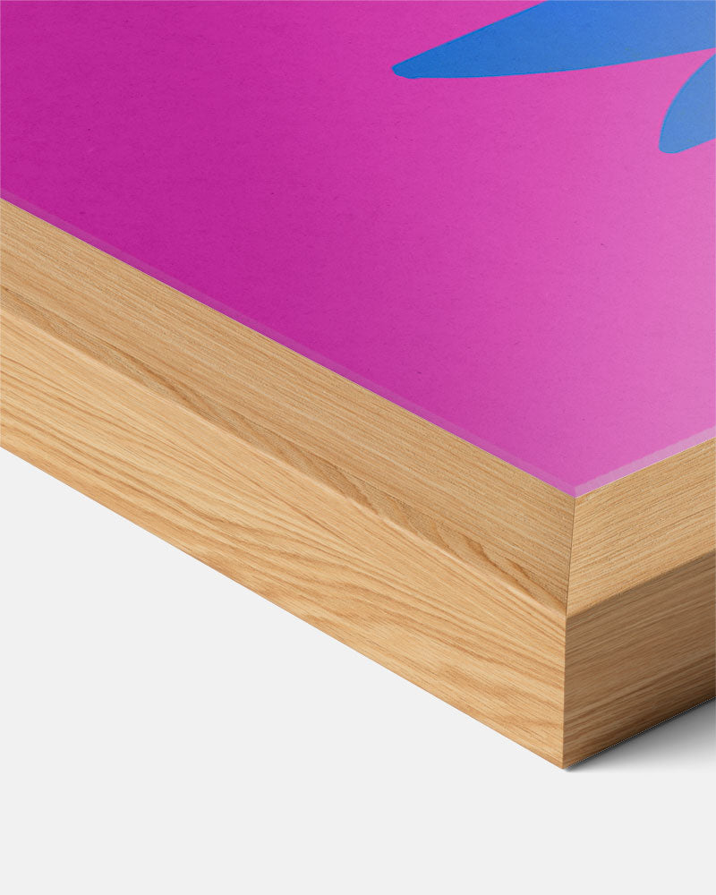 Santorini Abstract Poster-WallArtistic