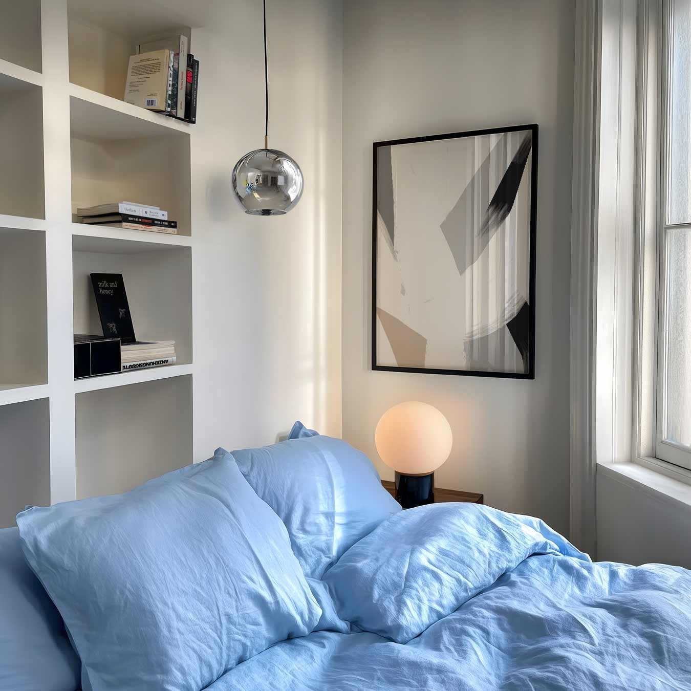 Abstracte Neutrale Kunstposter-WallArtistic