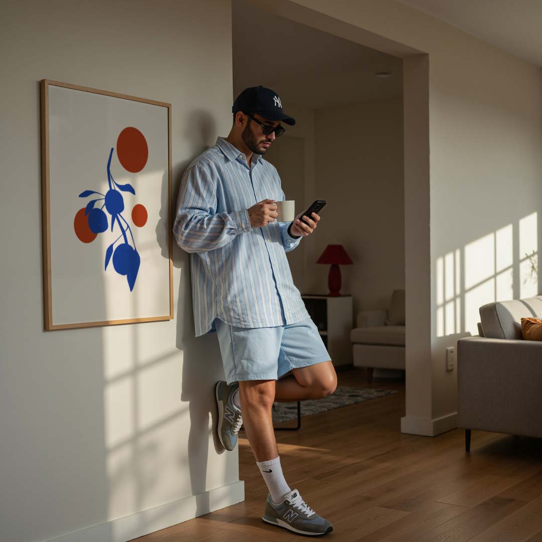 Modern Botanische Print Poster-WallArtistic