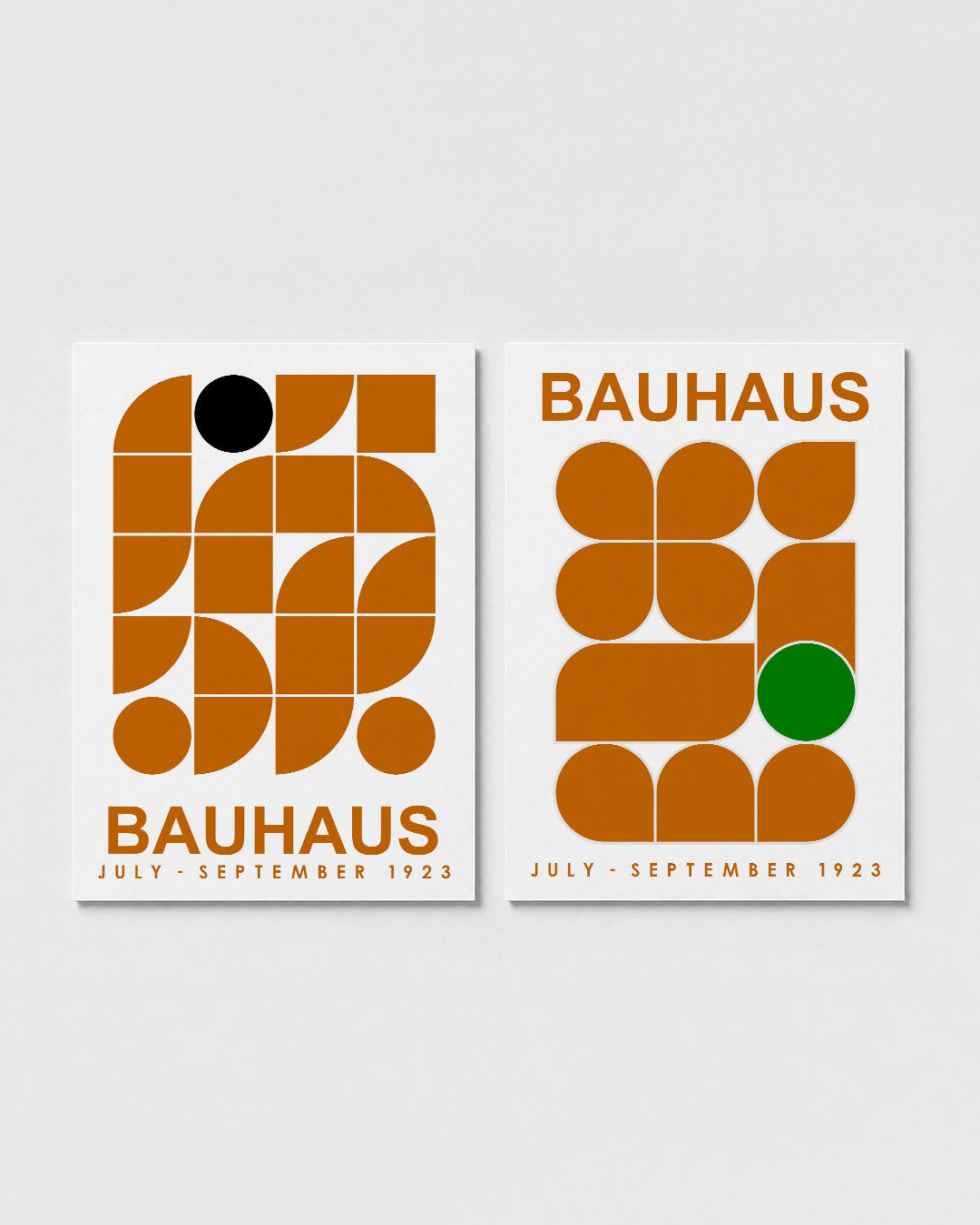 Vormen en vlakken Posterset