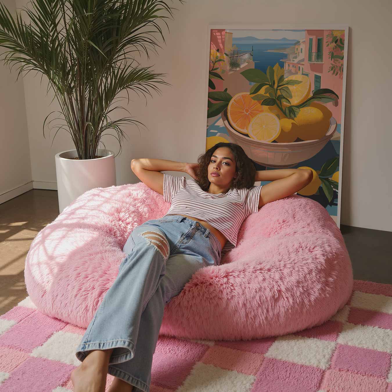 Zonnige Citrustrio Poster-WallArtistic