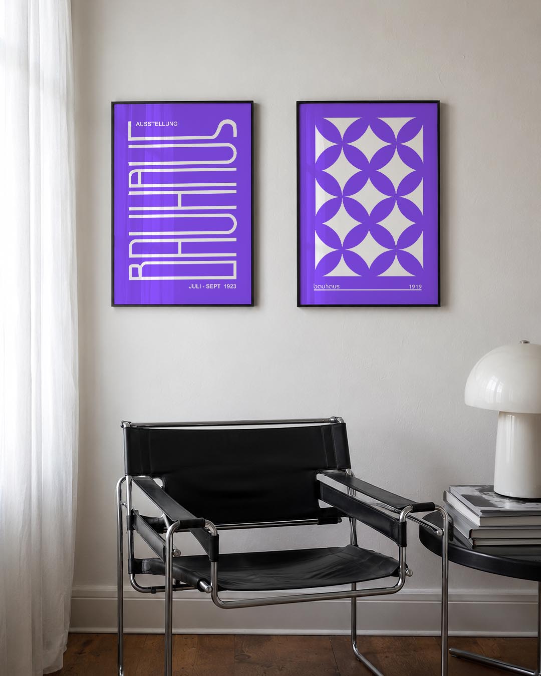Lijnen en kleurvlakken Posterset