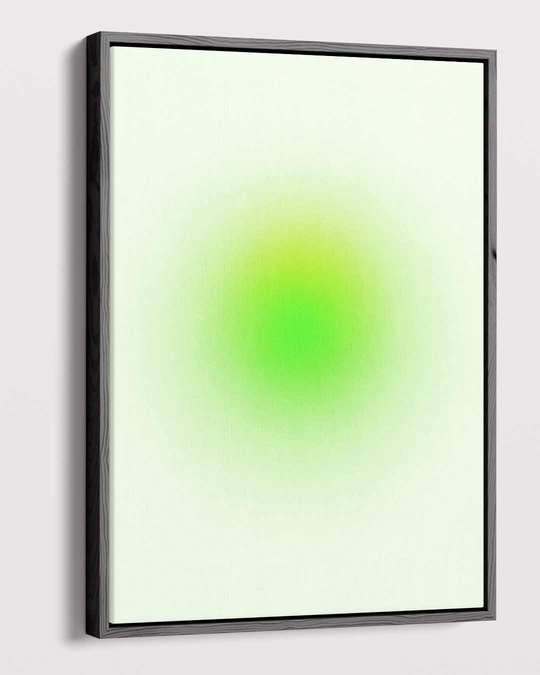 Groene Energie Cirkel Kunstwerk-canvas-dibond-plexiglas-wanddecoratie-WallArtistic
