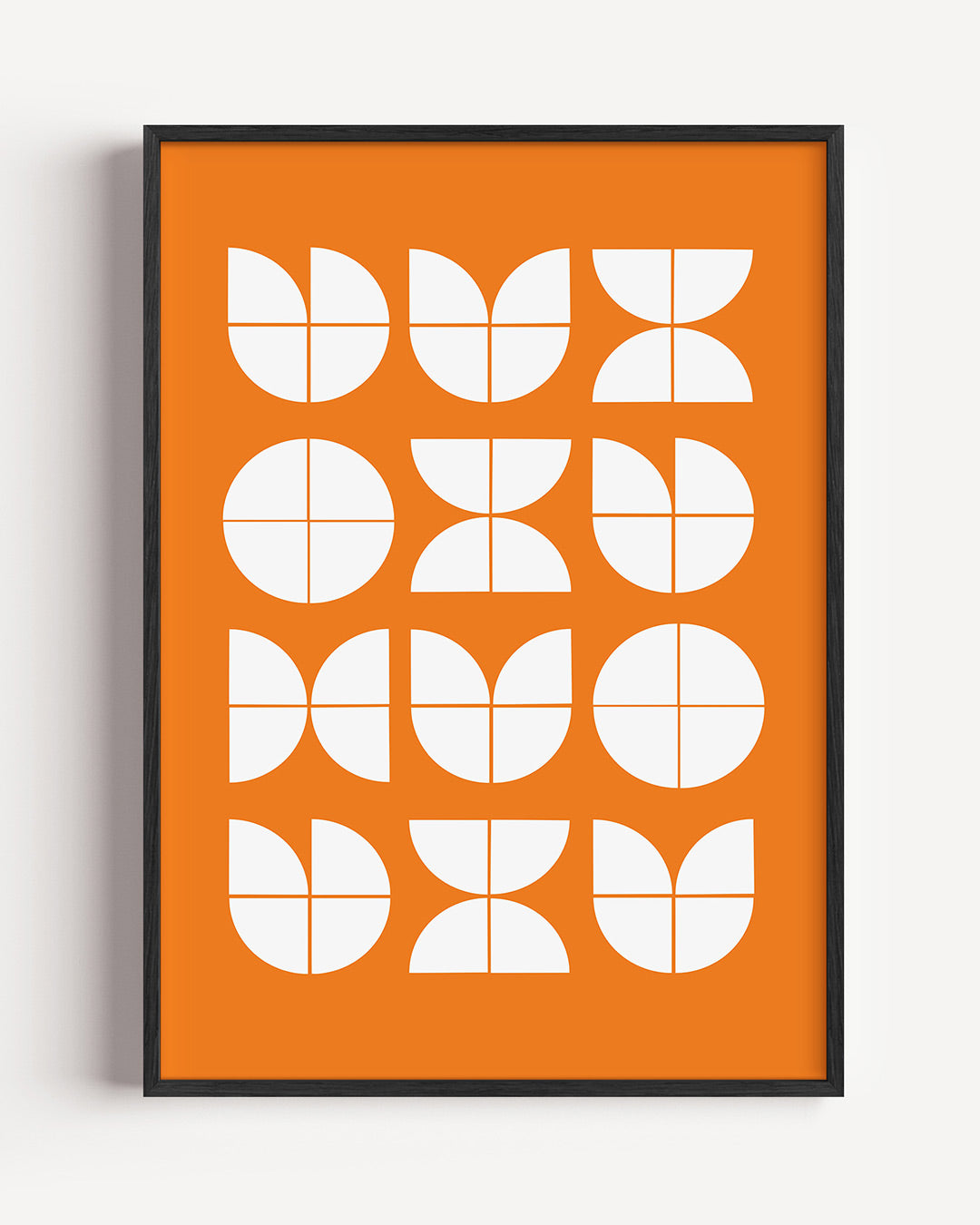 Vormritme en kleur Poster