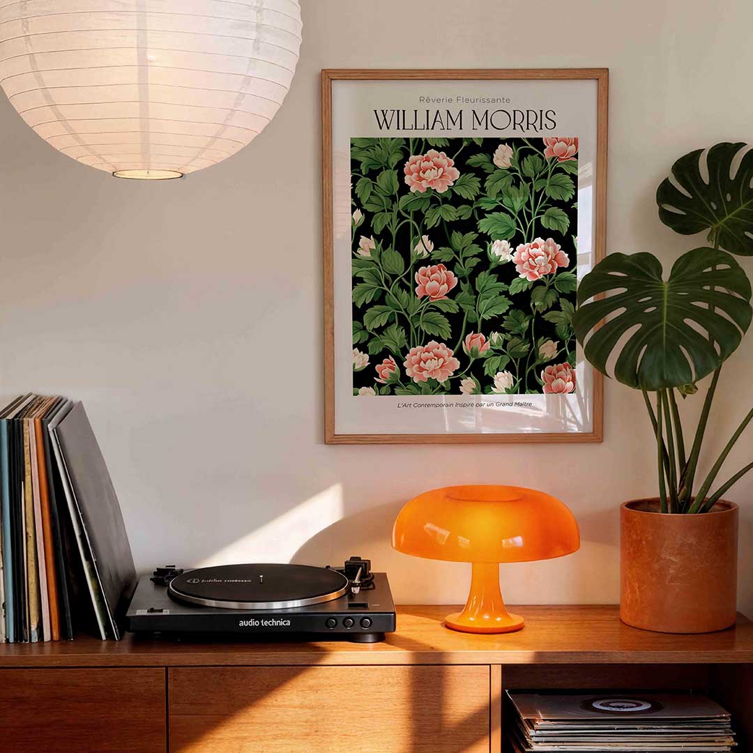 Bloemen en bladeren Poster