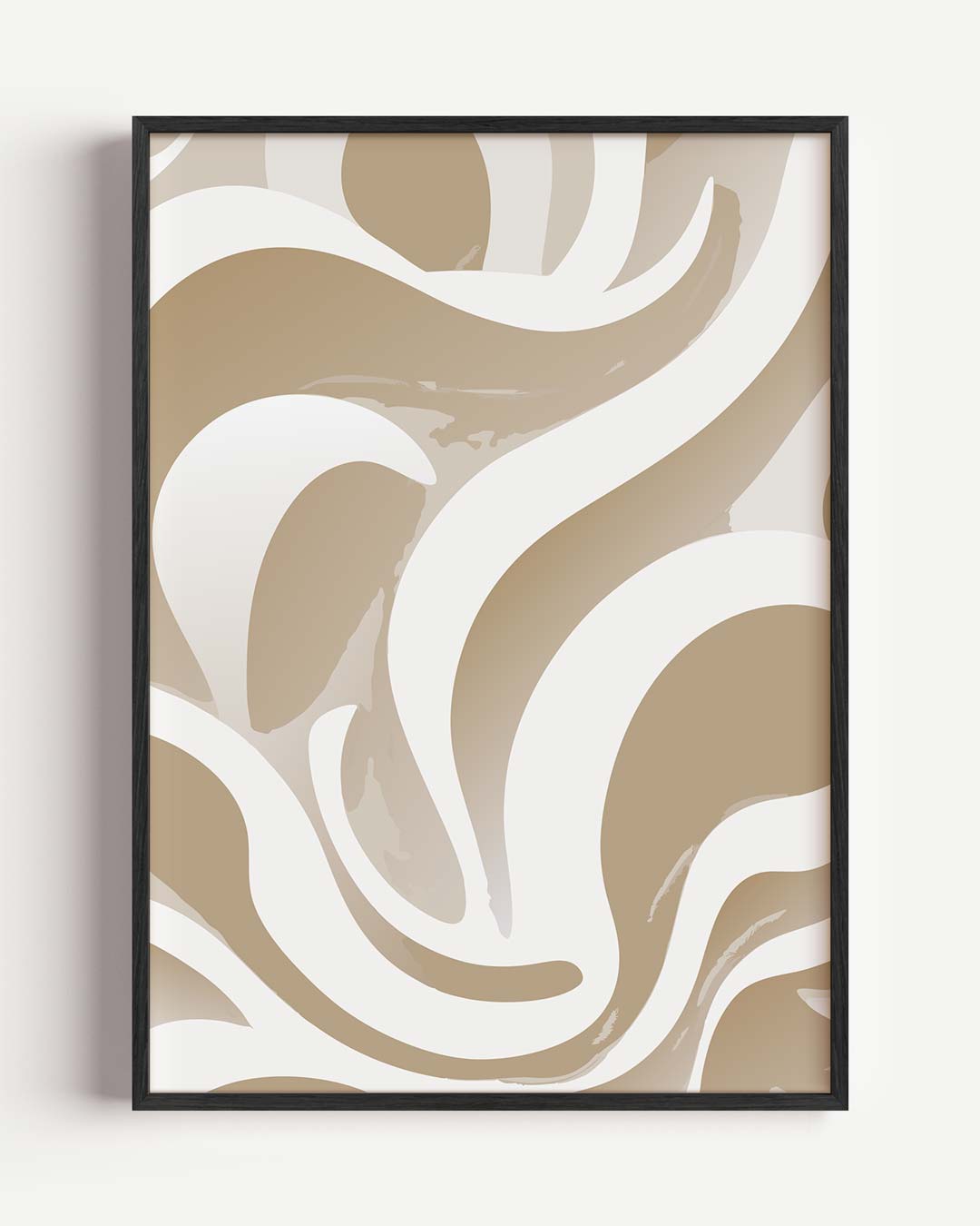 Organische Golven Poster-WallArtistic