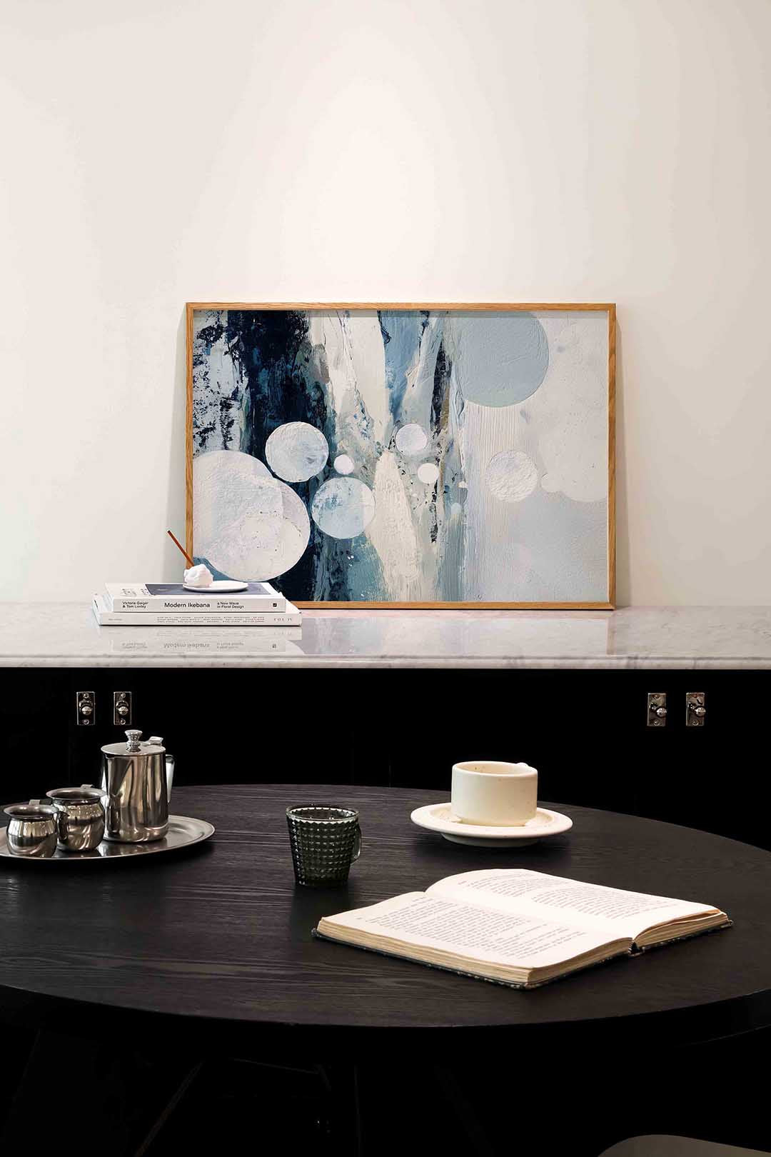 Abstracte cirkels Poster