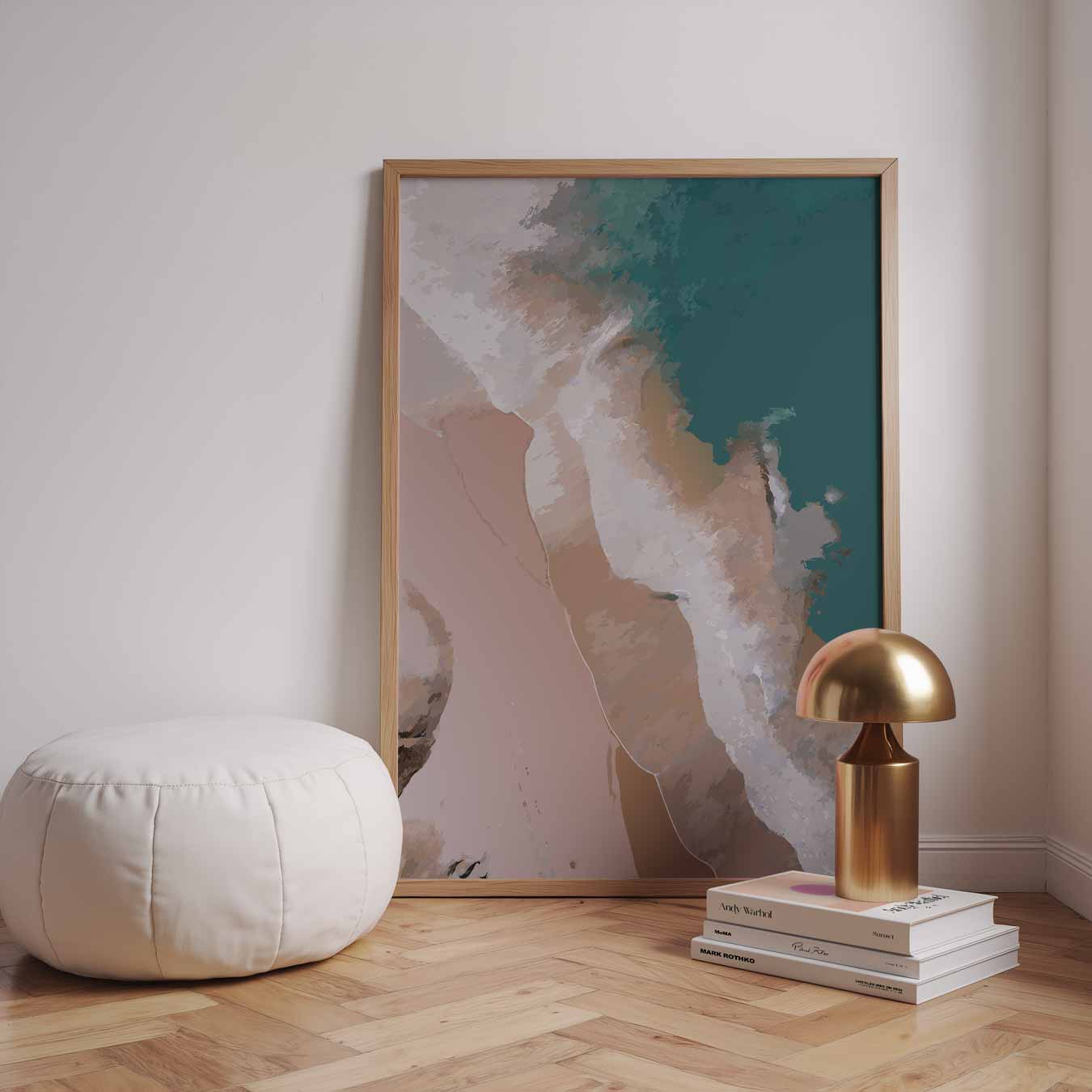 Stranddroom Wanddecoratie Poster-WallArtistic