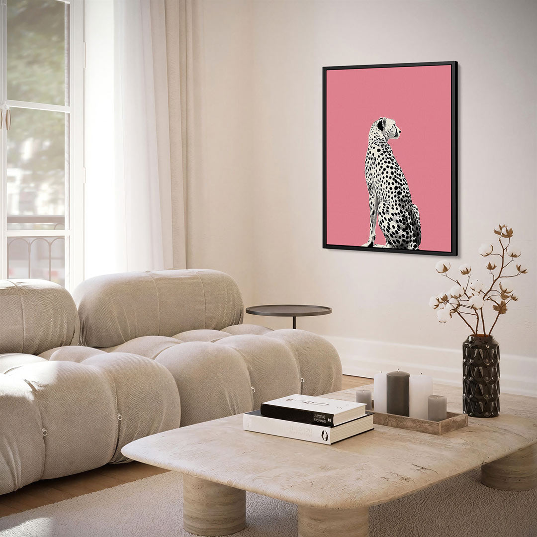 Jachtluipaard Kunstwerk