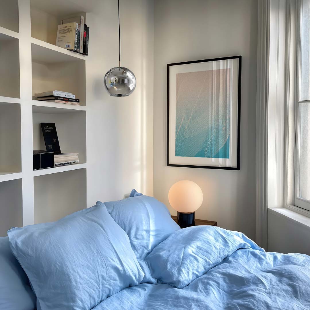 Golvende Pastel Dromen Poster-WallArtistic