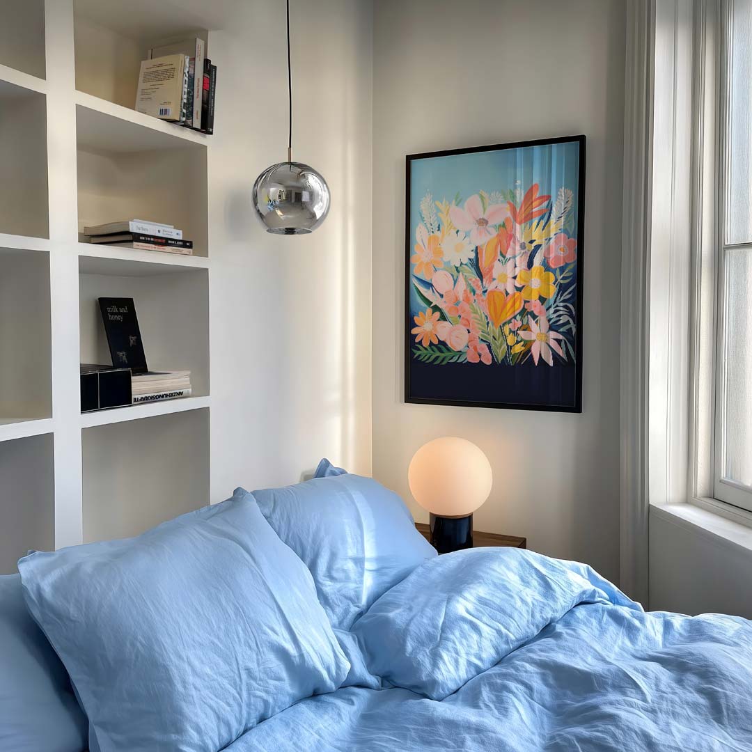 Bloemrijke Dagdroom Poster-WallArtistic