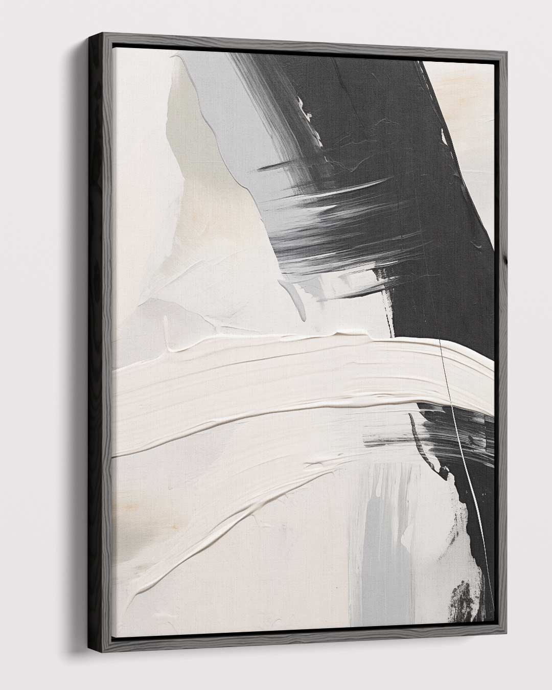"Abstracte Minimalistische Expressie" Kunstwerk-canvas-dibond-plexiglas-wanddecoratie-WallArtistic