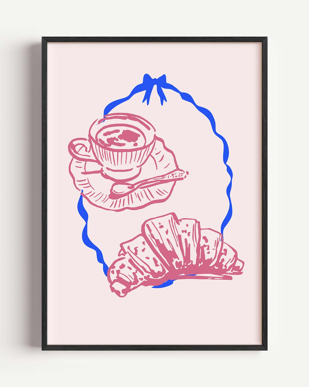 Ontbijt Dromen Poster-WallArtistic